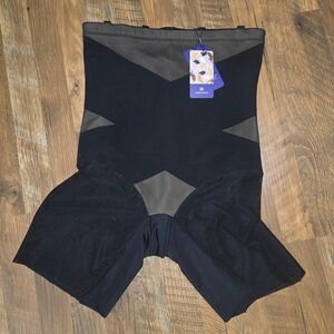 Honeylove SuperPower Short Womens 1X High Waist Sculpting Shapewear Snatched